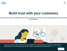 Tablet Screenshot of getlytics.com